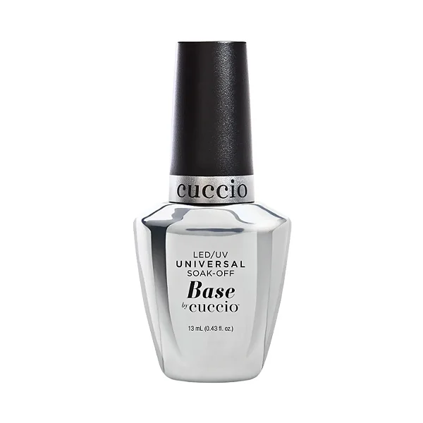 CAPA BASE UNIVERSAL CUCCIO 13ML - BASE PROFISSIONAL PARA UNHAS EM GEL LED/UV COM ALTA ADERÊNCIA