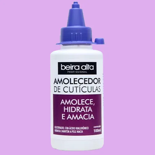 Amolecedor De Cutícula 100ml Amolece Hidrata E Amacia Beira