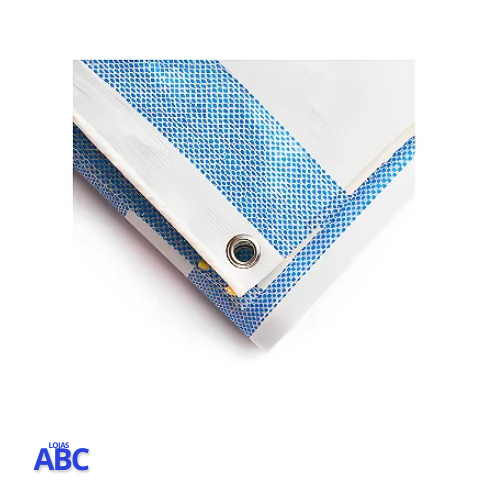Lona Impermeável 2x2 310 | Azul e Branca