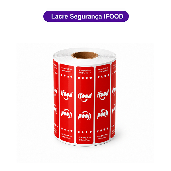 Lacre Segurança IFOOD
