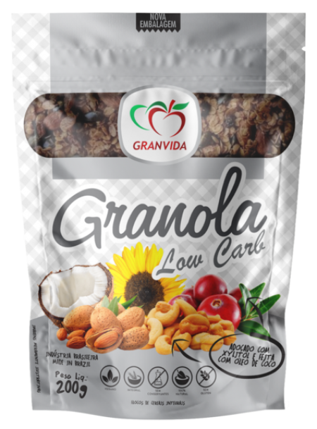 GRANOLA LOW CARB 200G