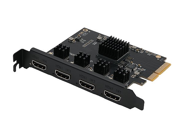 Placa de Captura PCIe QUAD-CAP HDMI