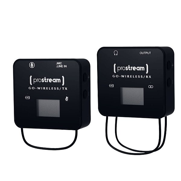 Microfone de Lapela Sem Fio GO-WIRELESS Protream