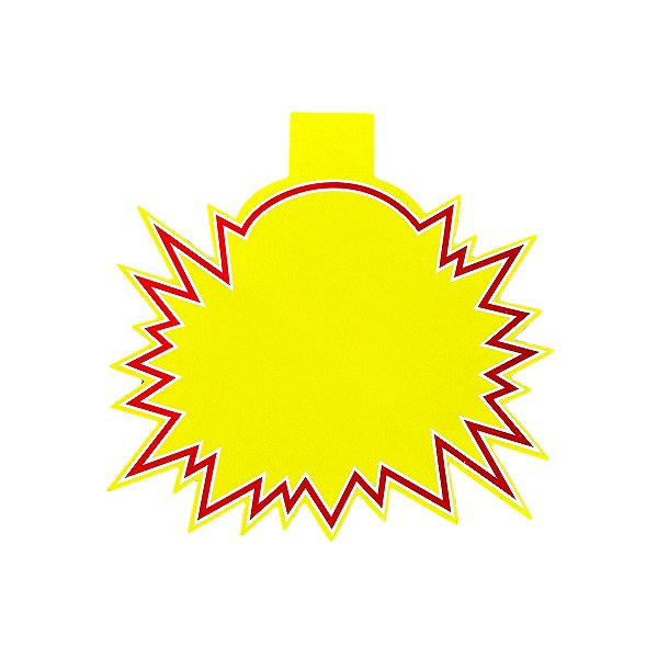 SPLASH AMARELO SEM OFERTA COM ABA COM 100 UNIDADES