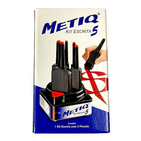 KIT ESCRITA PARA CARTAZISTA 5 PONTEIRAS SINTETICA METIQ