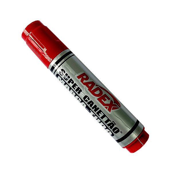 CANETA PARA CARTAZ SUPER CANETAO VERMELHA RADEX