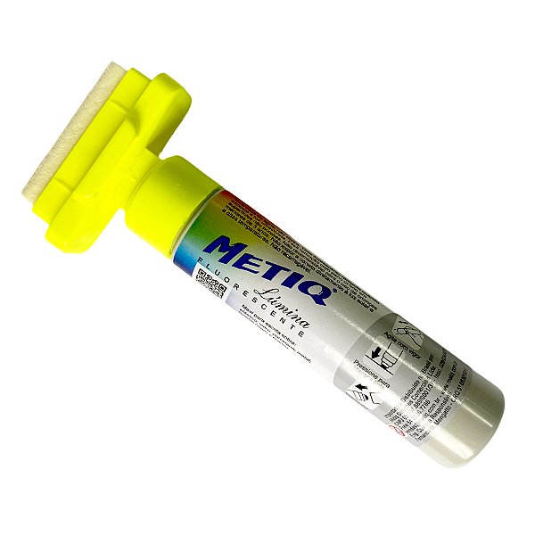 CANETA POSTER METIQ 10X50 AMARELO FLUORESCENTE