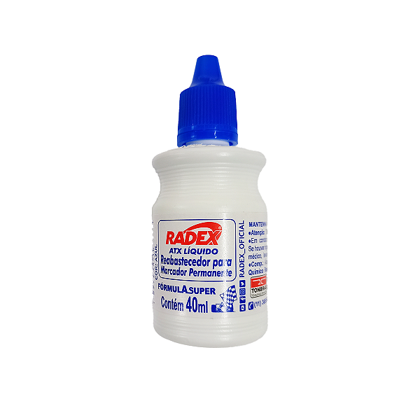 REABASTECEDOR PARA PINCEL PERMANENTE RADEX AZUL 40ML