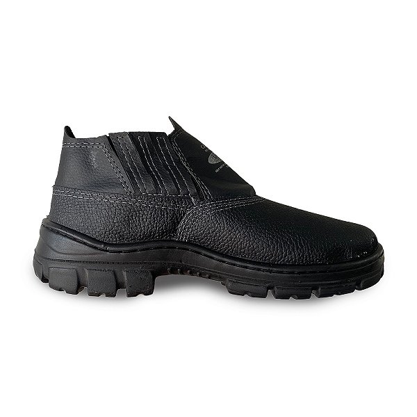 BOTINA MONODENSIDADE PRETO SEM BICO IMBISEG  CA 17015