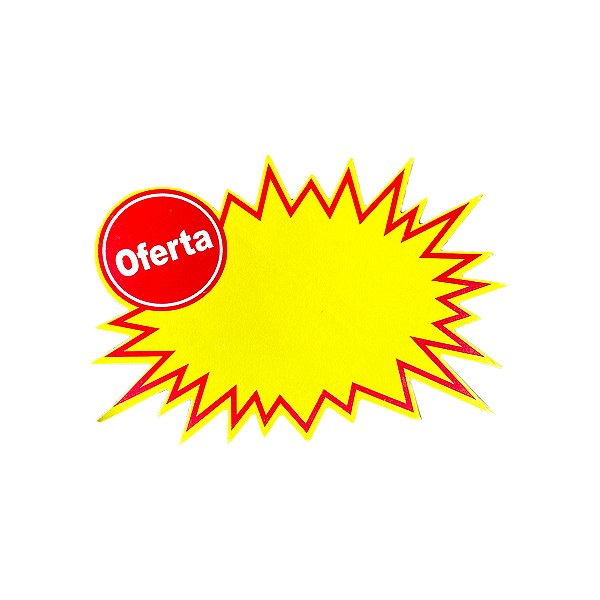 SPLASH AMARELO COM OFERTA SEM ABA COM 100 UNIDADES