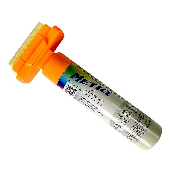 CANETA POSTER METIQ 10X50 LARANJA FLUORESCENTE