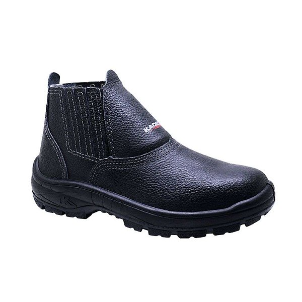 BOTINA COURO BIDENSIDADE BICO COMPOSITE 38 PRETA CA 42165 BRACOL