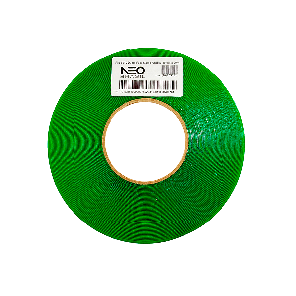 FITA DUPLA FACE 8010 SILICONADA 20 MT