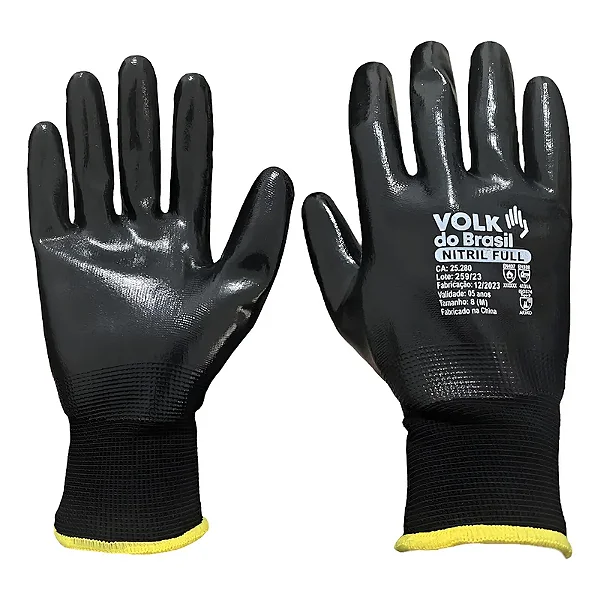 LUVA NITRI FULL G VOLK DO BRASIL 25280