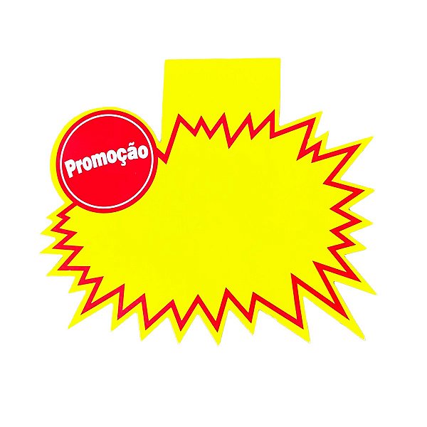 SPLASH AMARELO COM PROMOÇÃO COM ABA 100 UNIDADES