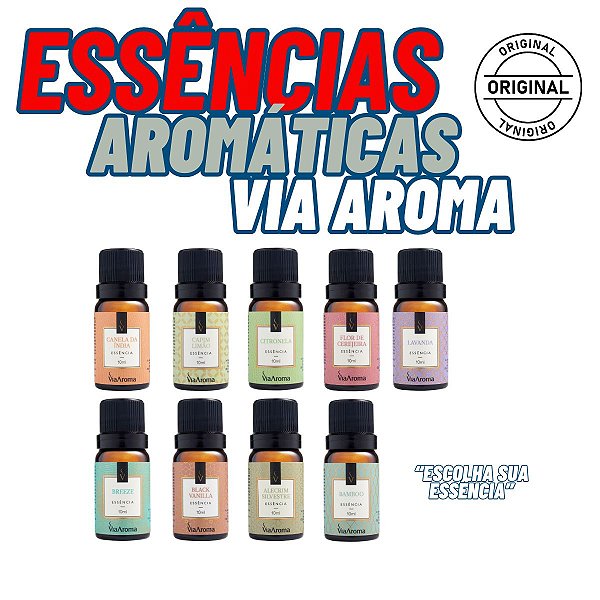 Essências Via Aroma Pote 10ml