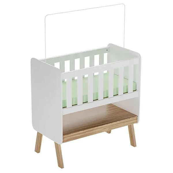 MINIBERCO GUTI RETRO - BRANCO BRILHO/AMENDOA