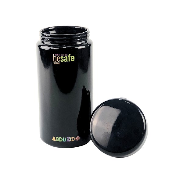 Pote de Vidro com Proteção UV Abduzido Besafe