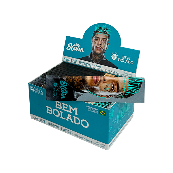 Seda Bem Bolado Large Brown King Size Edição Limitada MC Kevin