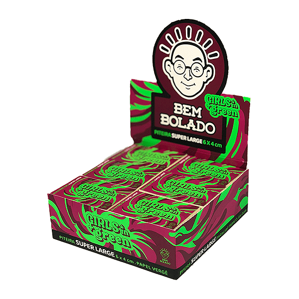 Piteira de Papel Hiper Large Bem Bolado x Girls in Green