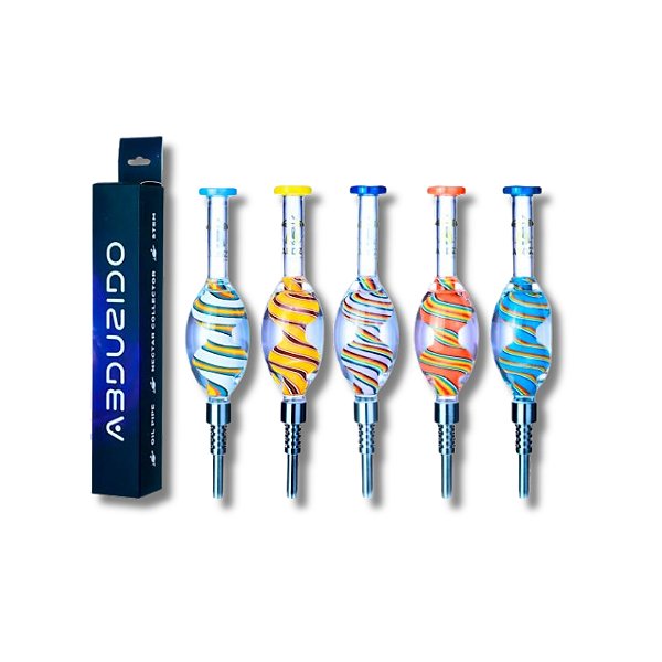 Coletor de Néctar de Vidro Abduzido Gold WigWag Egg Glik