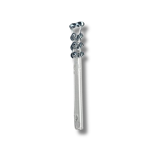 Piteira de Vidro Anti Stress Black & White