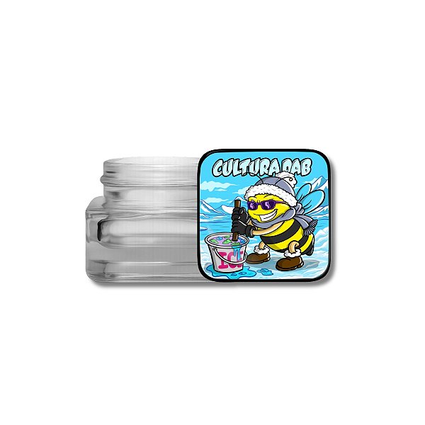 Slick de Vidro com Divisória 10ml Frozen Glass Cultura Dab
