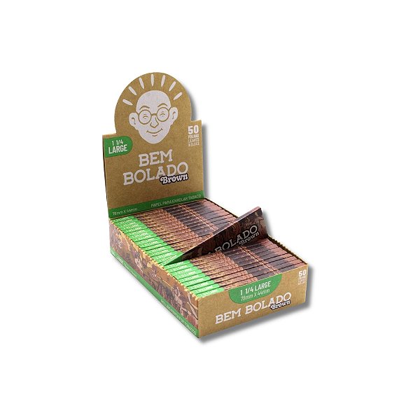 Caixa de Seda Bem Bolado Brown Large 1 1/4