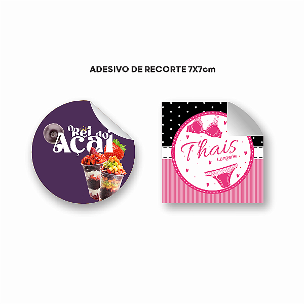 Adesivo Corte e Contorno 7x7 cm