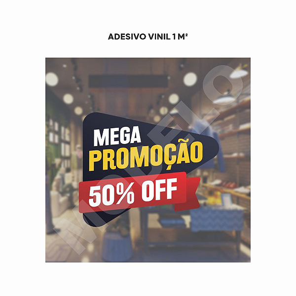 Adesivo Vinil até 1 m²
