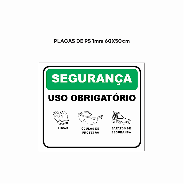 Placa PS 1mm 60x50 cm