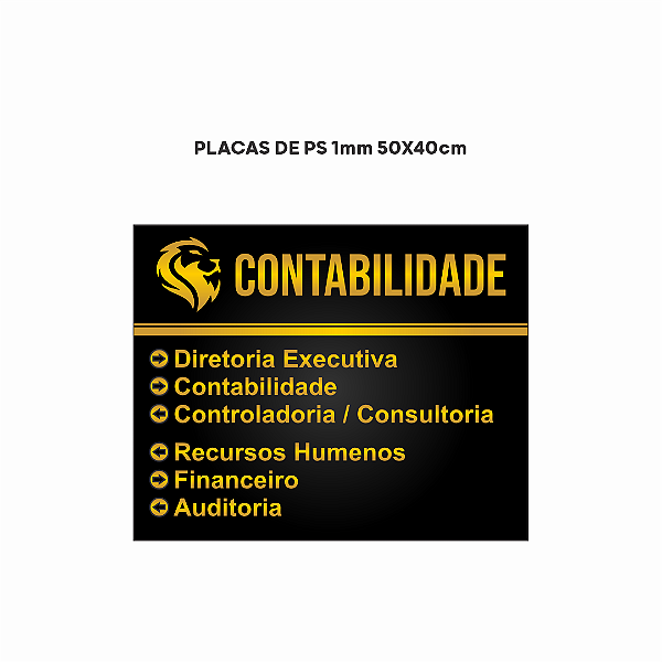 Placa PS 1mm 50x40 cm