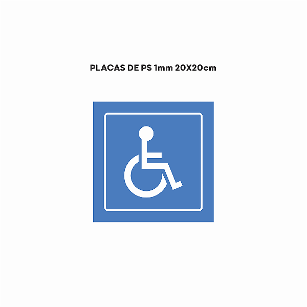 Placa PS 1mm 20x20 cm