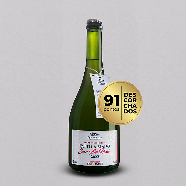 ESPUMANTE FATTO A MANO SUR LIE ROSÉ