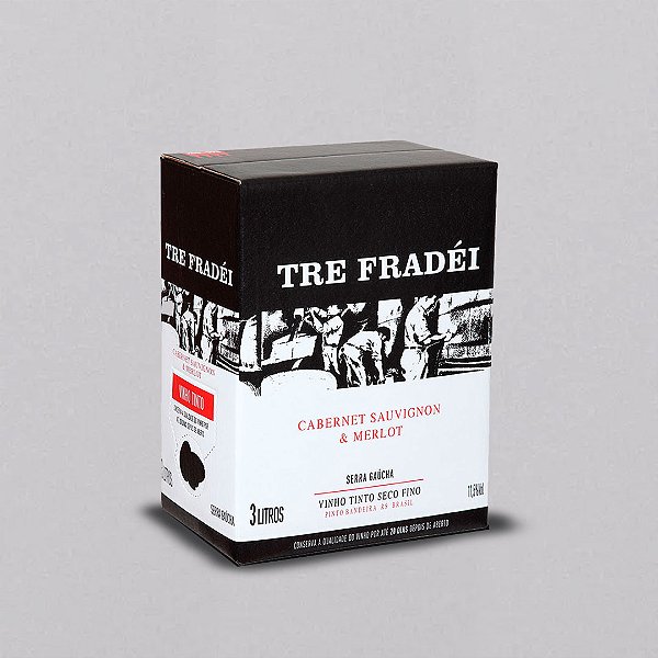 BAG IN BOX TRE FRADEI CABERNET SAUVIGNON E MERLOT