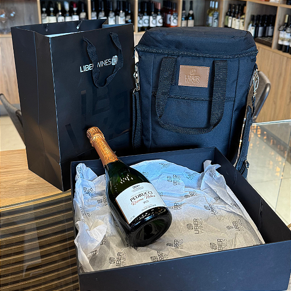 KIT - WINE BAG TÉRMICA + ESPUMANTE RESERVA NATURE