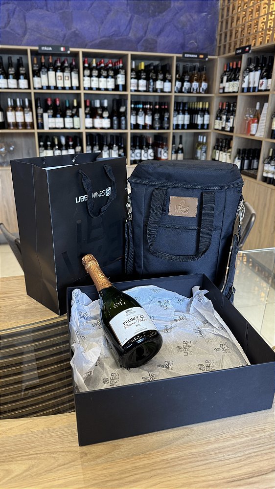 KIT - WINE BAG TÉRMICA + ESPUMANTE RESERVA NATURE