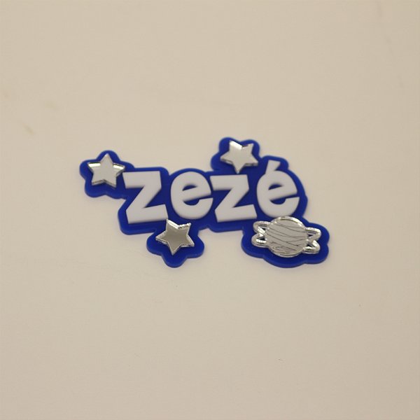 Aplique Nome Universo - Astronauta - 8cm - 1 unidade