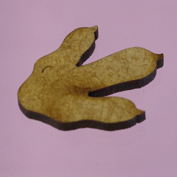 Aplique Pata de Dinossauro - MDF - 15 unidades