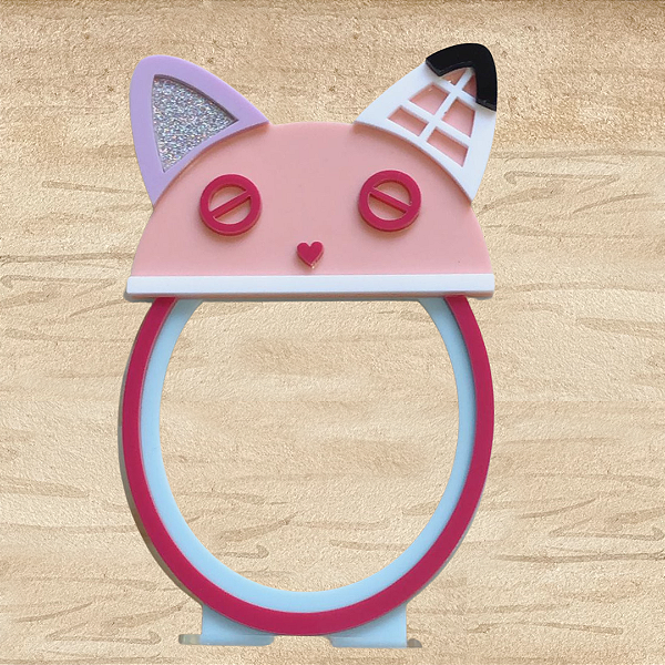 Cenário Gatinho - Casa Mágica da Gabby - 13cm - 1 unidade