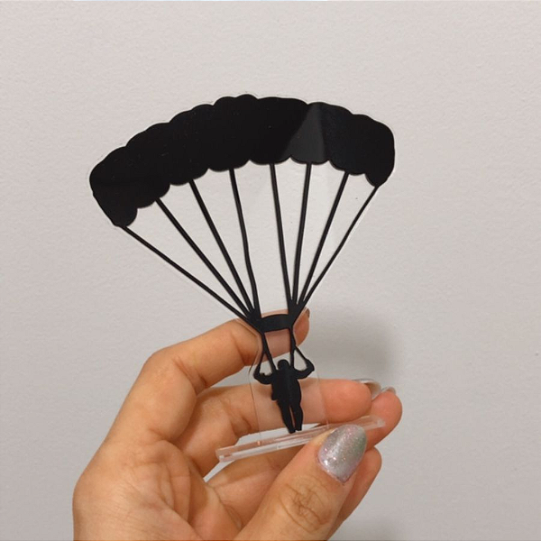 Cenário Paraquedas - Free Fire - 10cm - 1 unidade