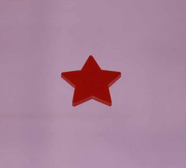 Aplique Estrela 2,2cm - Acrílico - 10 unidades