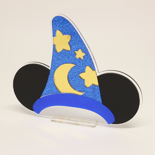 Cenário Chapeú - Mickey - 14cm - 1 unidade