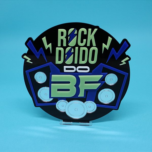 Cenário Rock Doido - 15cm - 1 unidade