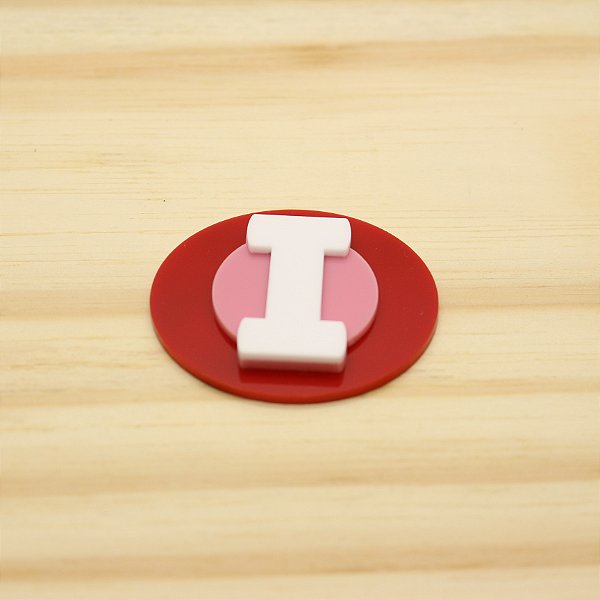 Aplique Inicial - 5cm - Stumble Guys - 1 unidade