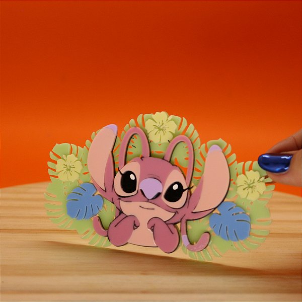Aplique Angel para Kitkat - STITCH - 12cm - 1 unidade