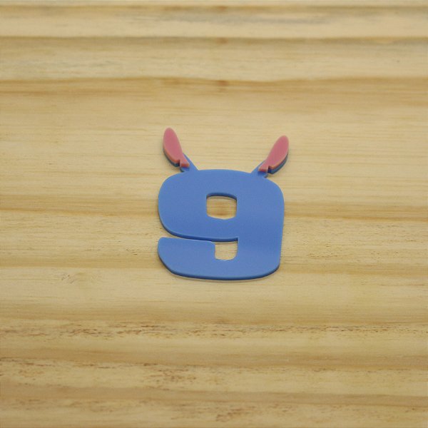 Aplique Idade Orelhas - STITCH - 6cm - 1 unidade