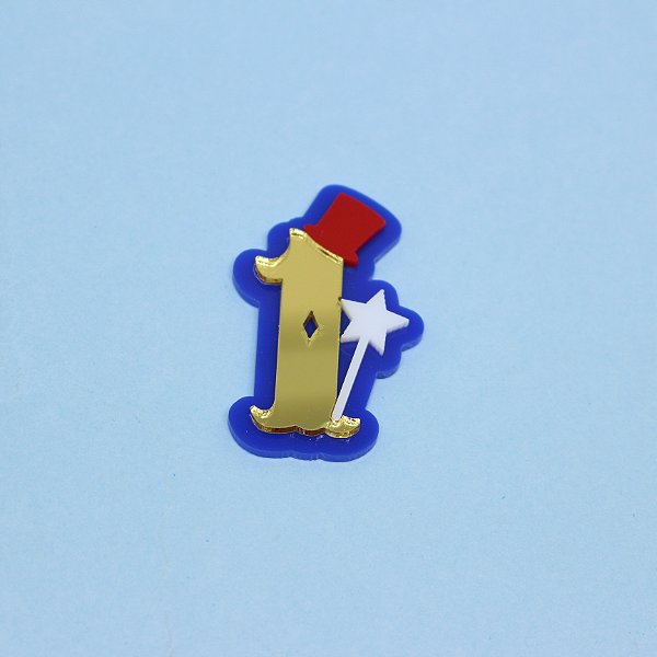Aplique Idade - Circo - 5cm - 1 unidade