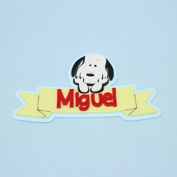 Aplique para Kitkat - Snoopy - 12cm - 1 unidade
