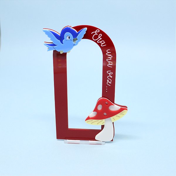 Cenário Arco Era uma vez - Branca de Neve - 14cm - 1 unidade